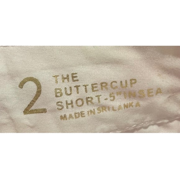 LILLY PULITZER The Buttercup White Pink Pockets Shorts - Picture 4 of 7